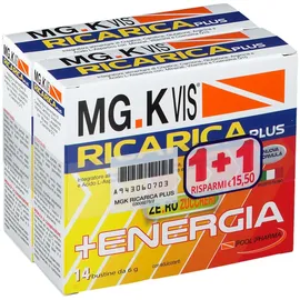 POOL PHARMA MG.K VIS® Ricarica Plus + Energia Duo Pack