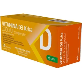 Vitamina d3 krka 1000 ui 60cpr