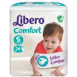 Libero Comfort 5 Pannolino Per Bambino Taglia 10-14kg 24 Pezzi