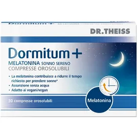 Dr Theiss Dormitum + Melatonina Sonno Sereno 30 Compresse Orosolubili