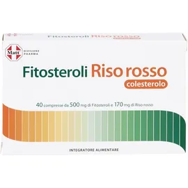 MATT&DIET FITOSTEROLI RISO ROSSO 40 COMPRESSE