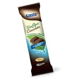 Giusto s/z cioccolato latte c/stevia 35g