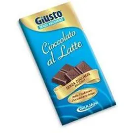 Giusto Senza Zucchero Cioccolato Al Latte Tavoletta da 85 g