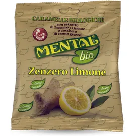 MENTAL BIO Caramelle Biologiche Zenzero Limone 90G