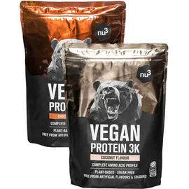 Nu3 Vegan Protein 3K Pack Cioccolato e Cocco