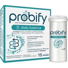 Probify Daily Balance Fermenti Lattici Probiotici 15 Capsule Taglio Prezzo