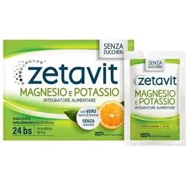 Zetavit Magn Potass senza zuccheri 2 confezioni
