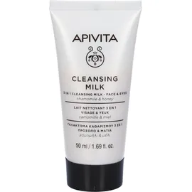 Apivita 3 in 1 Cleansing Milk Face & Eyes