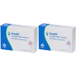Ketoftil 0,5 mg/ml Collirio Soluzione Set da 2