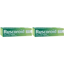 Ruscoroid  1%+1% Crema Set da 2